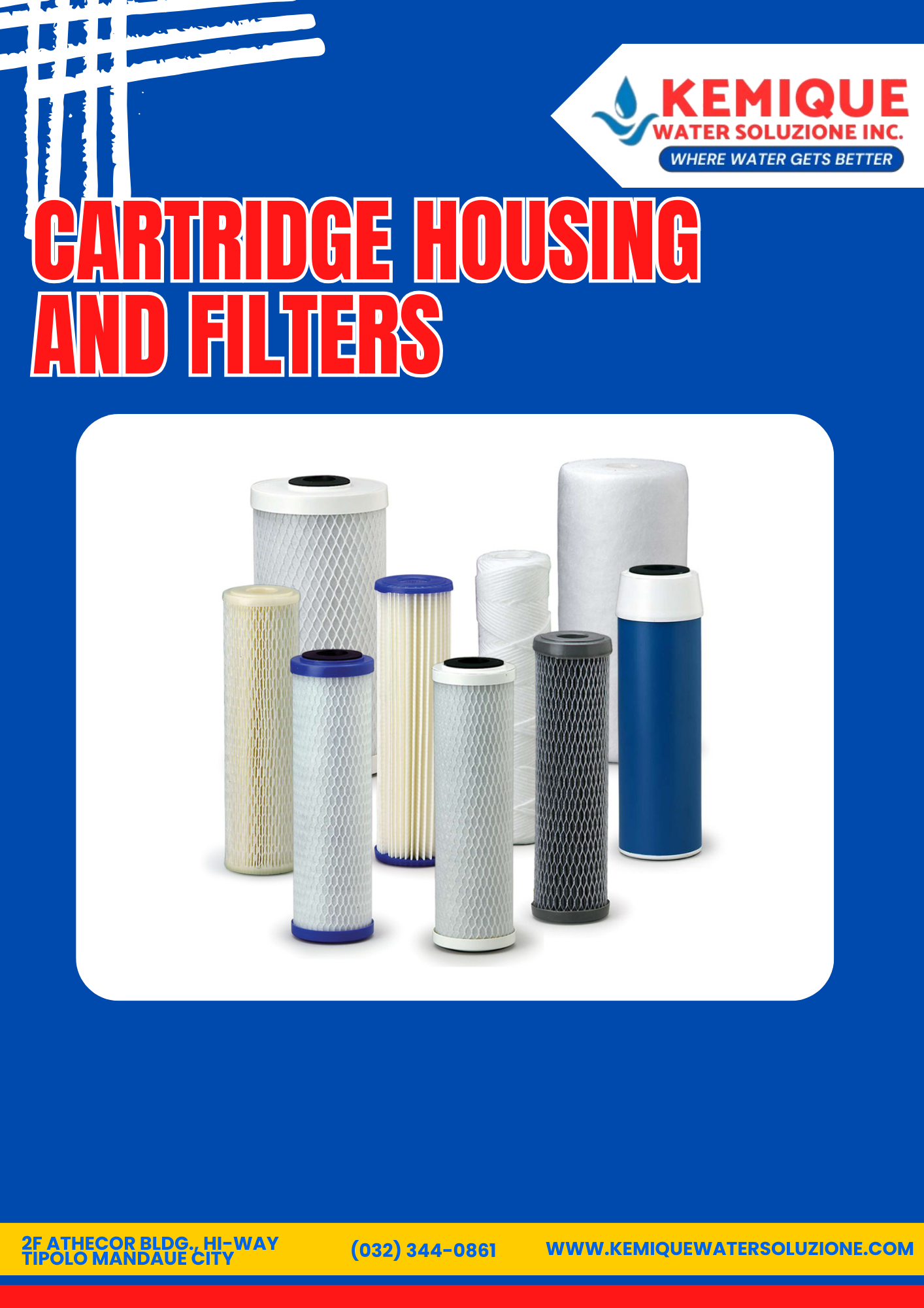 Cartridge Housing and Filter