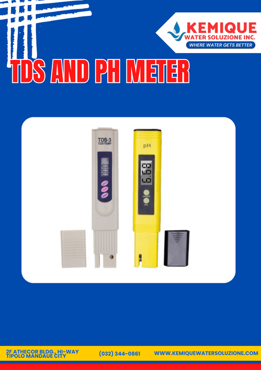 TDS and PH meter